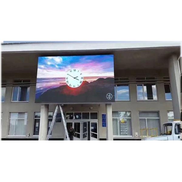 Front Maintenance P10 Led Waterproof Cabinet 320*160MM Outdoor Usage Panels