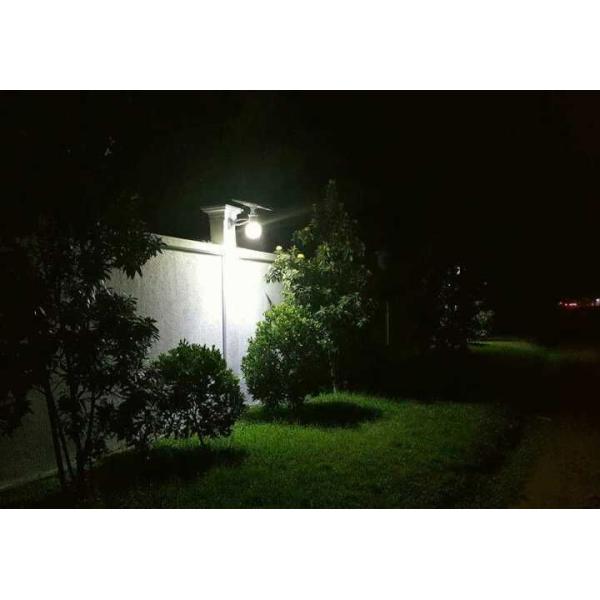 High Efficiency Solar Powered Outdoor Wall Lights 600-720lm With Mono Panel