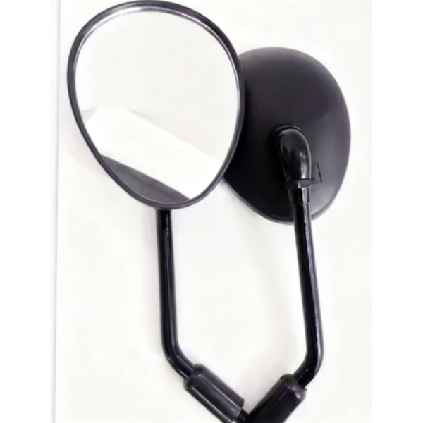 HSJ00038 model rearview mirror motorcycle accessory compatible with Honda, Yamaha, and Suzuki bikes