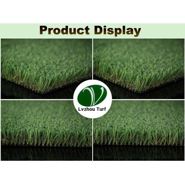 Garden Plastic Indoor Outdoor Artificial Grass Carpet 35mm For Futsal
