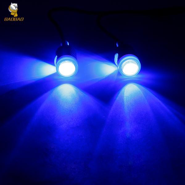 Red Yellow Blue Green Universal 2W 12V LED Bulb For Motorcycle Car