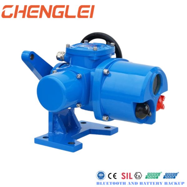 30N.M Torque Profibus/Modbus CE/RoHS Certified Electric Valve Actuator for Power Plants