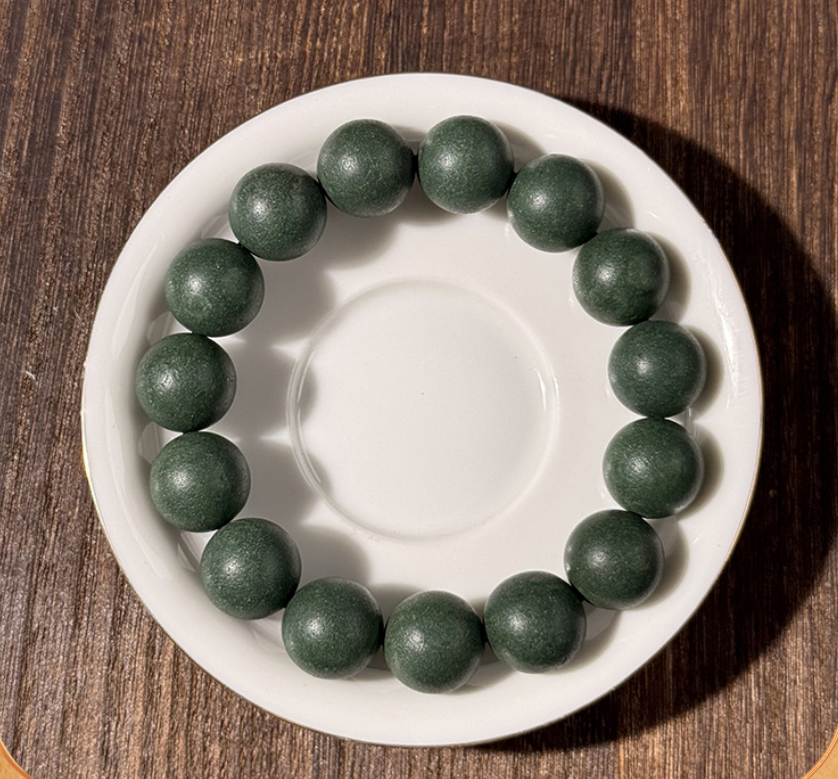 Traditional Wooden Saints Charm Prayer Bracelets Improved Eyesight Calming Beads