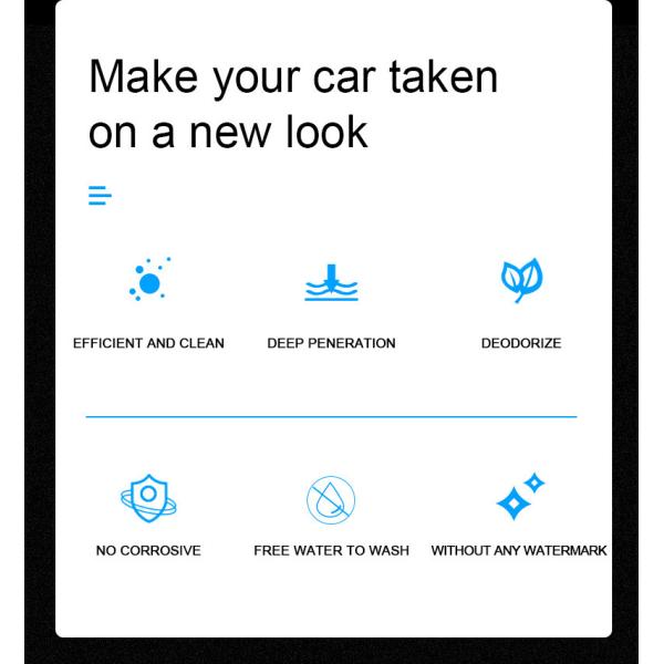 600g Car Interior Care Kit Leather Protection Cream Nourisher Deodorizer