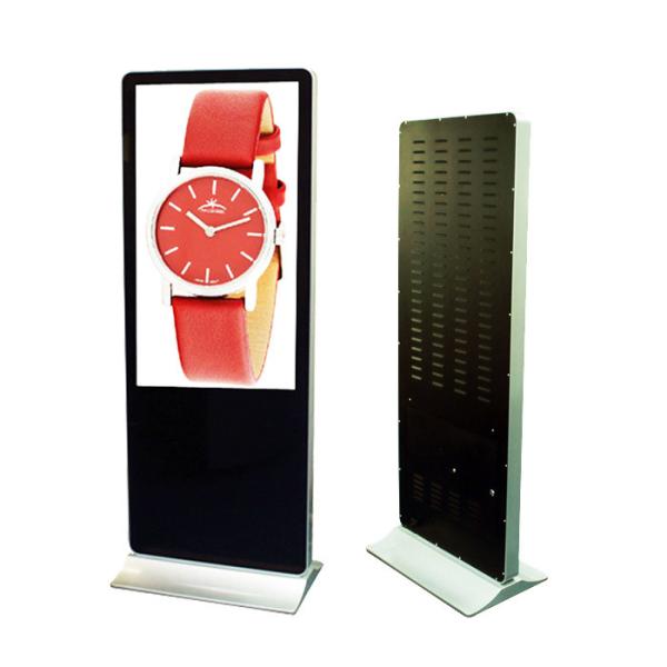 65 Inch FHD Floor Standing Back-to-Back Kiosk Commercial Grade For Interactive Screens
