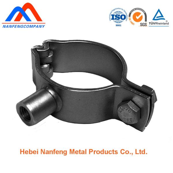 Estrutura da pinça de mola de prata OEM pinças metálicas personalizadas para tubos de aço inoxidável