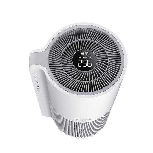 High Capacity Heap Filter Smart Wifi Air Purifier UV Sterilization and Disinfection