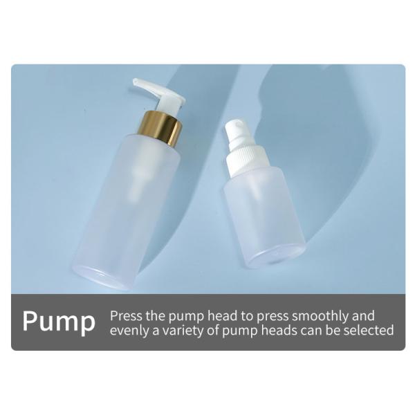 150ml 200ml PET Plastic Bottle with Pump for Luxury Bottle Skincare Face Cream Body Lotion and Serum Oil Screen Printing
