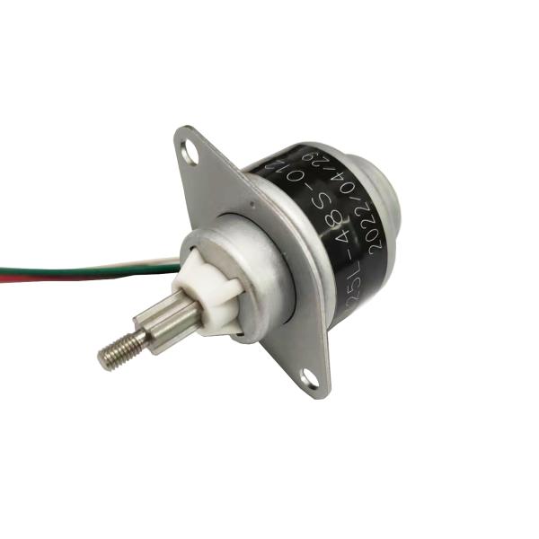 固定シャフト 25mm直径 線形ステップモーター PMステップモーターストローク 13mm