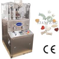 Max Pressure 60KN Rotary Tablet Press Machine For 2-6mm Tablet Thickness In 900x800x1800mm Size