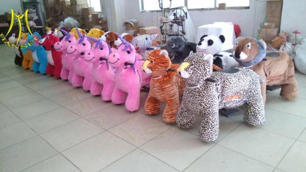 Hansel wholesale kids indoor coin operated moving horse toys for kids