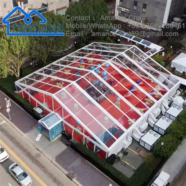Fashion Clear PVC Large Aluminum Outdoor Marquee Tent For Party Event Marquee Tent
