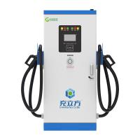 60KW 80KW 120KW 160KW Cargador de vehículos eléctricos de doble cañón todo en uno para el hogar / comercial