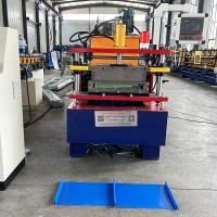 Rouleau de formage de tôles métalliques autobloquantes en acier de couleur avec contrôle PLC