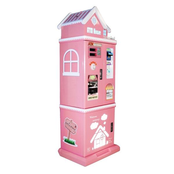 Машина обменом монетки дома замка/автоматические машины обменом Пенни передачи