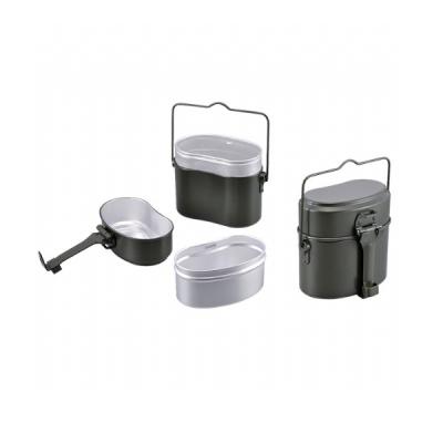 tactical outdoor gear of Multi Functional Military German Army Mess Tin Canteen