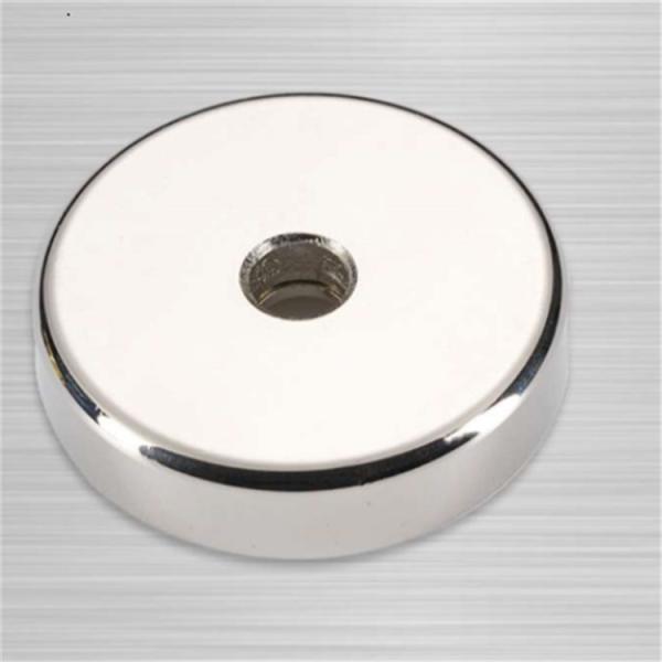 Industrial Magnet Application Permanent Disc Magnetic with Countersunk Neodym Pot Magnet