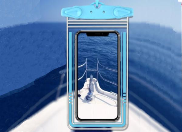 PVC waterproof bag diving kit touch screen swimming extra seal dustproof mobile phone bag