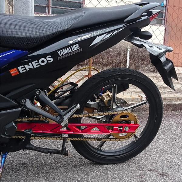 Make Sample Custom CNC Aluminum Alloy Triangular Hollow Swing Arm for Yamaha Y15 LC135