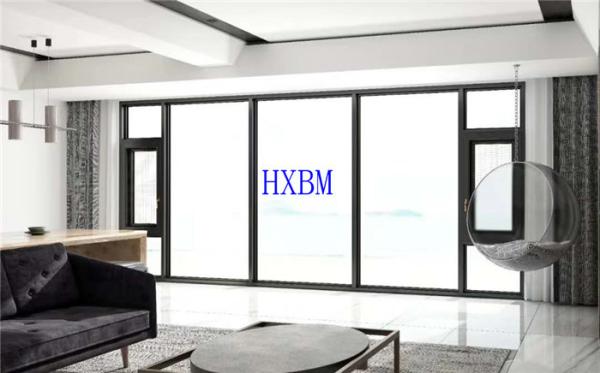 Residential Anodized color 5mm 12A double Glasses Aluminium Frame casement Windows