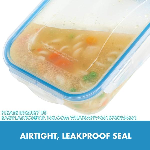 Stackable Wholesale Kitchen Microwavable Airtight High Borosilicate Lunch Box Glass Containers For Food Storage