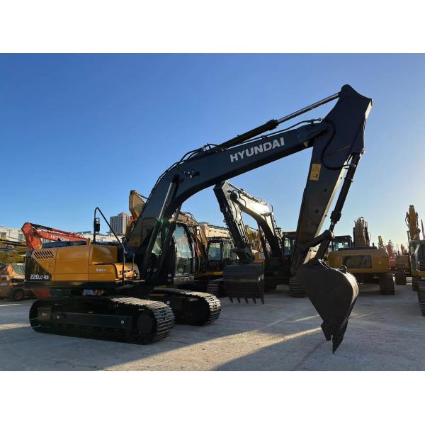 Perfect Condition Hyundai R220LC Excavator Construction Machine