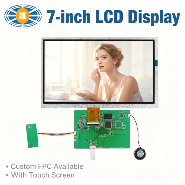 7-inch IPS Optional Touch Custom LCD Screen for Various Gift Box Applications