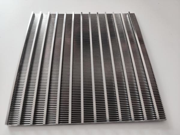 Support Wire 2*3 Mm Wrap Wire 1.5*2.5mm 0.07 Slot Stainless Steel 316 L Wedge Wire Filter Screen Plates