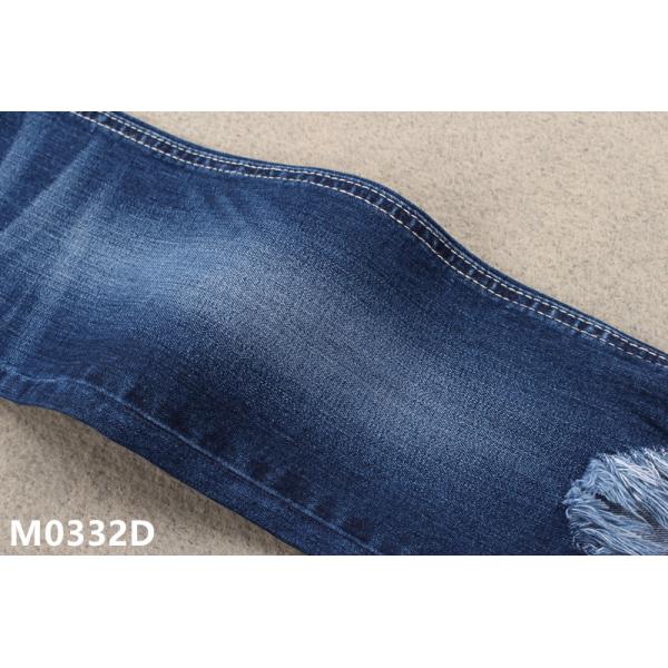 Ткань джинсовой ткани простирания облегченного темно-синего хлопка 10,5 Oz органическая для одежд людей