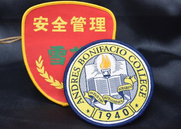 Environmental Custom Made Embroidered Patches Sew Iron On Patches For Clothes