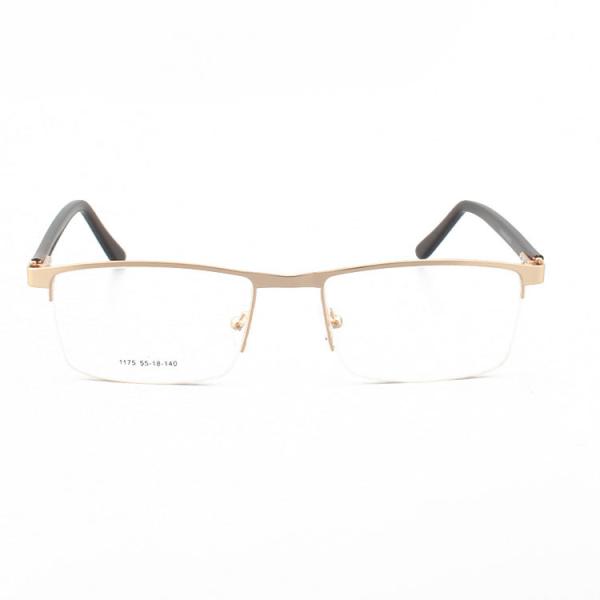 Classical Mens Half Frame Glasses Anti Blue Light Glasses