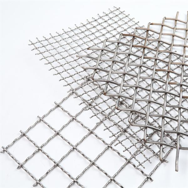 Rust Proof Crimp Woven Wire Mesh Breathable Grain Storage Screen For Corn Wheat Rice Granary