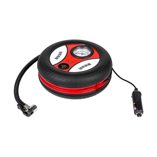17.5*17.5*6.5 ABS Mini Car Air Compressor Portable Tire Inflator Pump 12V 150PSI