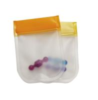 Matte PEVA Medicine Storage Bags , 0.1-0.5mm Zip Lock Food Bags