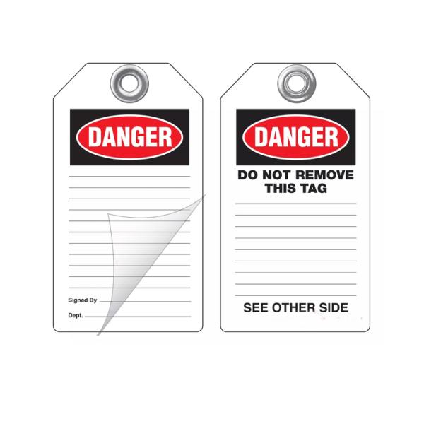 Etiqueta de identificação duradouro personalizada da segurança