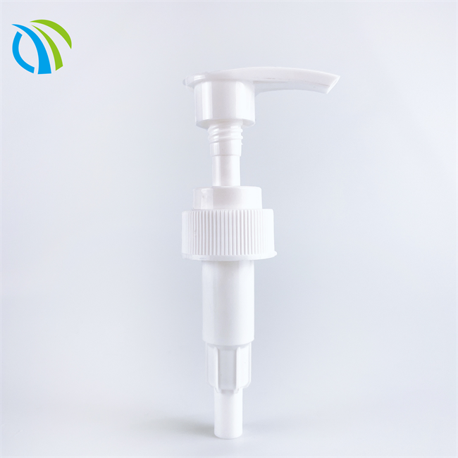 насоса бутылки лосьона 28mm поверхность Odm 33/410 Frost закрытия черного косметического алюминиевая