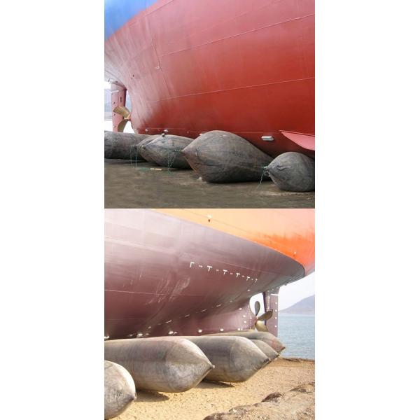 0.5M Expert Technical Support Marine Ship Launching Rubber Air Bag For Ship