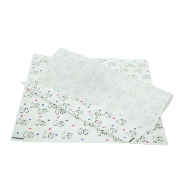 Food Grade Biodegradable Printed Deli Paper Grease Resistant Sandwich Wrap