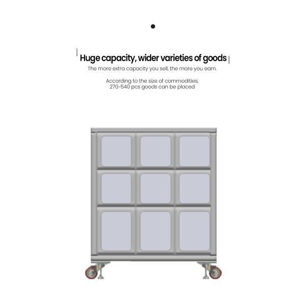 Self Service Cooling Fresh Bouquet Flower Vending Machine