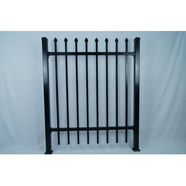 1.5 * 2.5m Порошкообразованный алюминиевый забор для домашнего садового бассейна