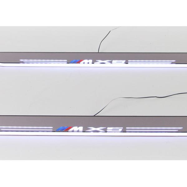 BMW X5 E70 Car accessory stainless steel scuff plate door sill LED light