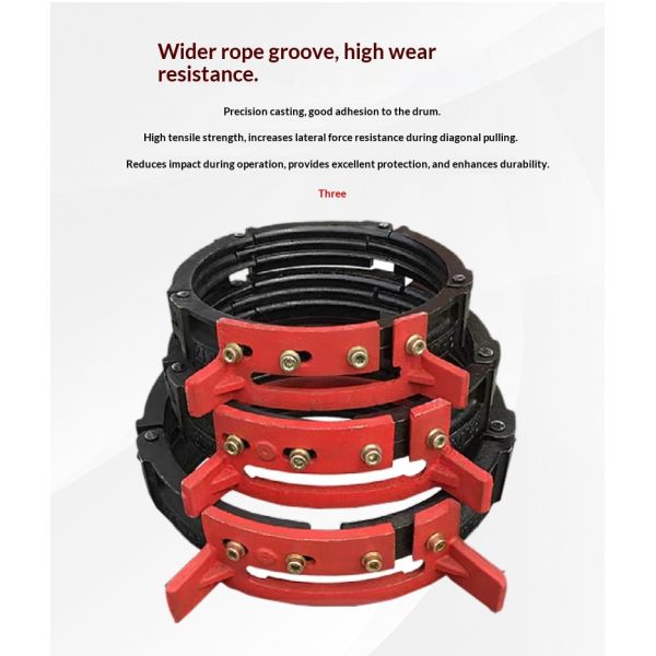 5T Capacity Rope Guide for Electric Hoist with 1 Year Warranty - Winch Rope Guide Device