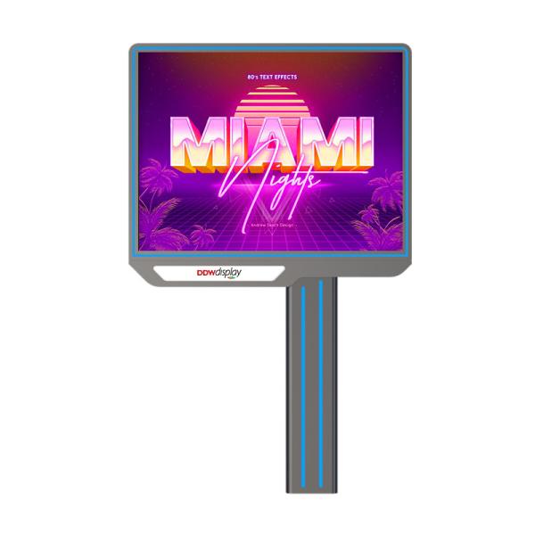 Custom IP65 waterproof p6 8000nits advertising display outdoor led billboard 4G system with HDMI