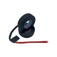 Fita automotivo de alta temperatura do envoltório do fio, preto da fita do tear de fiação da motocicleta do polietileno