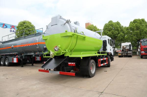 Cheapest 4*2   10000 Liters  12000 Liters Sewage  Suction Truck With Sewage Pump
