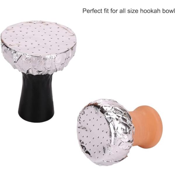 Customized Length and Logo Hookah Foil Sheets 50 Pcs for Perfect Shisha Smoking Experience