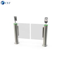 Cylindrical Swinging Access Gates AI Smart For School Hotel Park 140s
