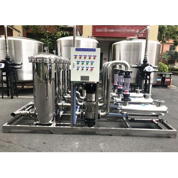 100T/H Automatic Stainless Steel Industrial RO & Water Softener Filtration System