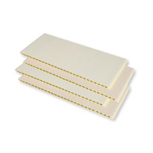 Hollow Bamboo Wood Fiber PVC Interior Wall Panels Waterproof Cladding Home