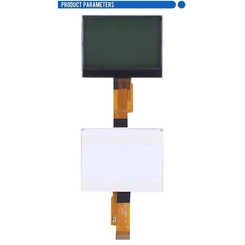 COG12864-18 Gray Film 14 PIN Fstn Material COG Matrix LCD Screen ST7567A Lightweight And Compact